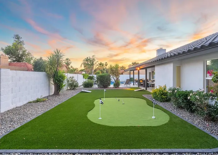 Modern Escape With Pool Ping Pong & Putting