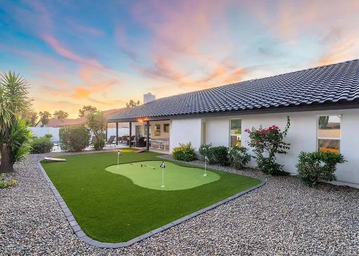 Modern Escape With Pool Ping Pong & Putting *